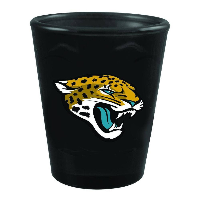 Jacksonville Jaguars Swirl Clear Collect Glass