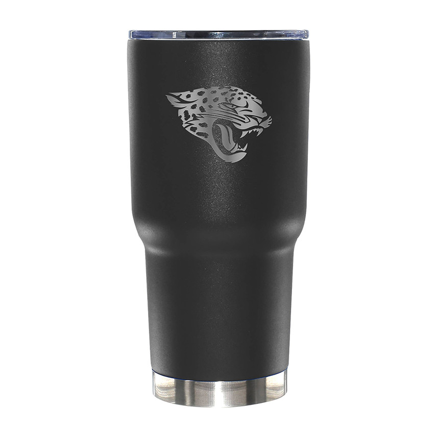 Jacksonville Jaguars 30oz Black Etched Tumbler