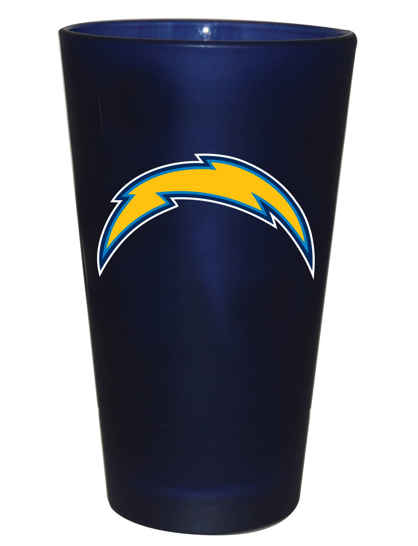 Los Angeles Chargers 16oz Color Frosted Pint Color Logo