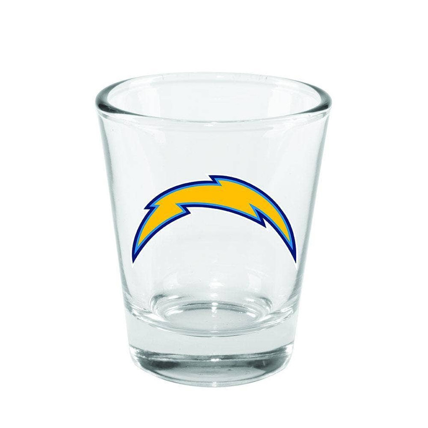 Los Angeles Chargers 2oz Clear Collector Glass