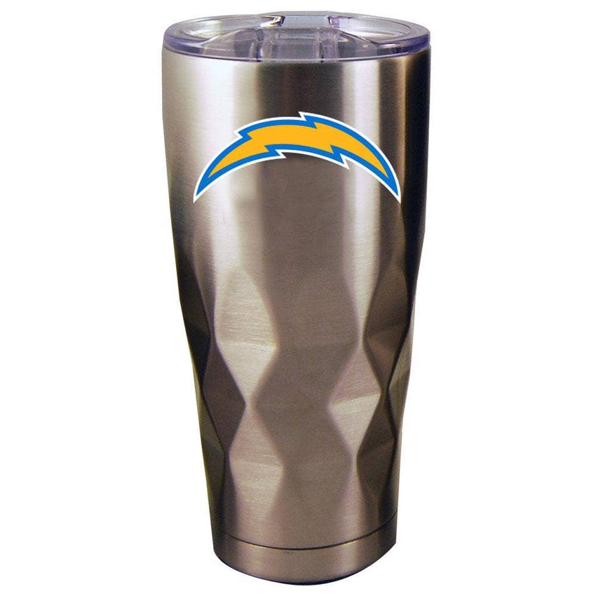 Los Angeles Chargers 22oz Stainless Steel Diamond Tumbler