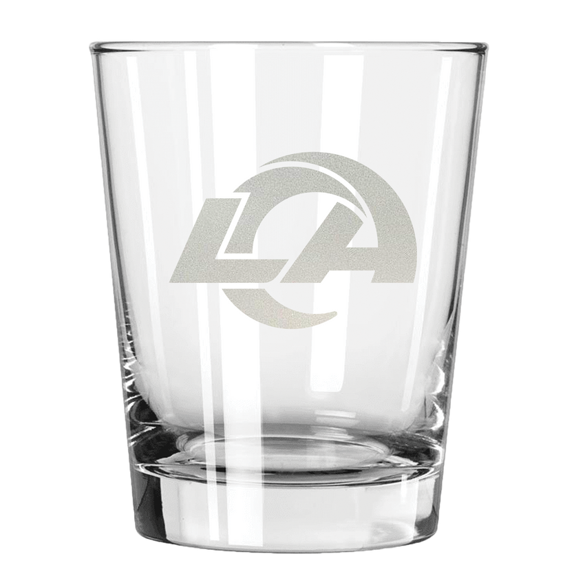 Los Angeles Rams 15oz Old Fashioned w/Etched Logo