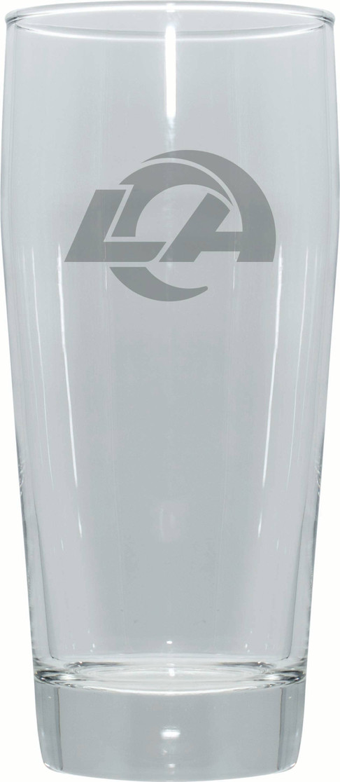 Los Angeles Rams 16oz Pub Pilsner w/Etched Logo