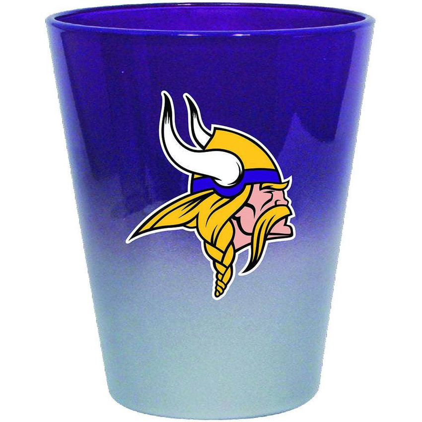 Minnesota Vikings 2oz Two Tone Collect Glass