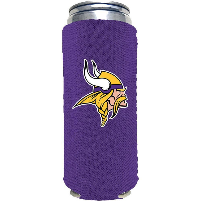 Minnesota Vikings 12oz Slim Can Insulator