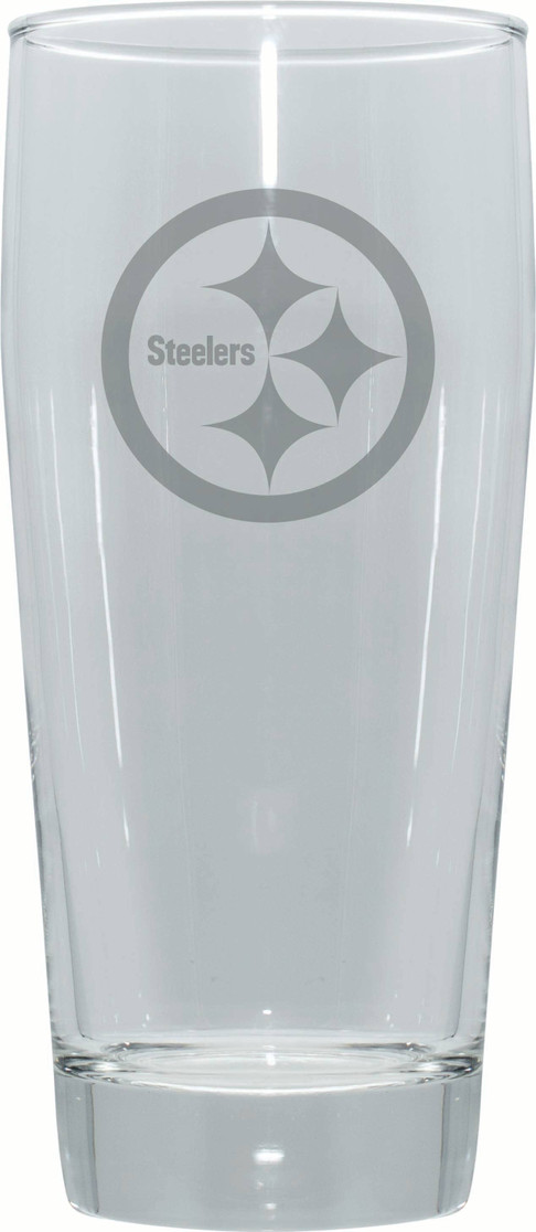 Pittsburgh Steelers 16oz Pub Pilsner w/Etched Logo