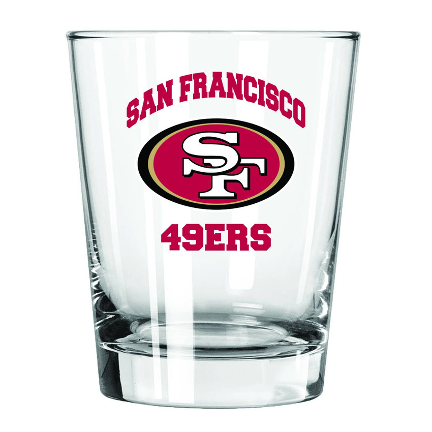 San Francisco 49ers 15oz Old Fashioned w/Arches Logo