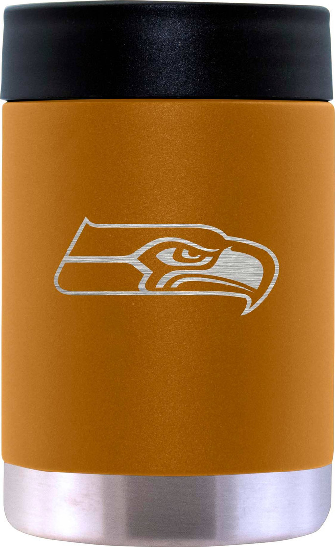 Seattle Seahawks 12oz Canyon Can Holder Etched Logo