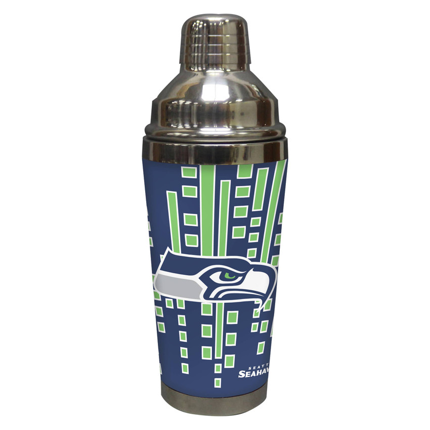 Seattle Seahawks Stainless Steel Cocktail Shaker