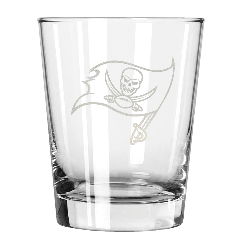 Tampa Bay Buccaneers 15oz Old Fashioned w/Etched Logo