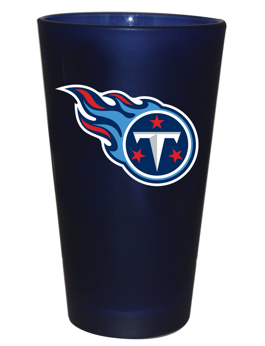 Tennessee Titans 16oz Color Frosted Pint Color Logo