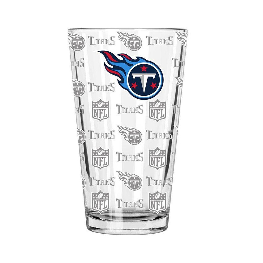 Tennessee Titans Sandblasted Pint