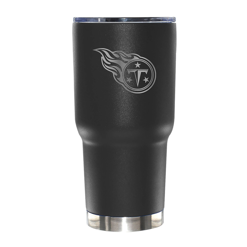 Tennessee Titans 30oz Black Etched Tumbler