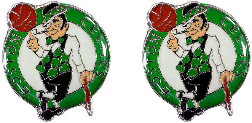 NBA Boston Celtics Logo Post Earrings