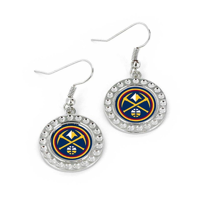 NBA Denver Nuggets Dimple Earrings