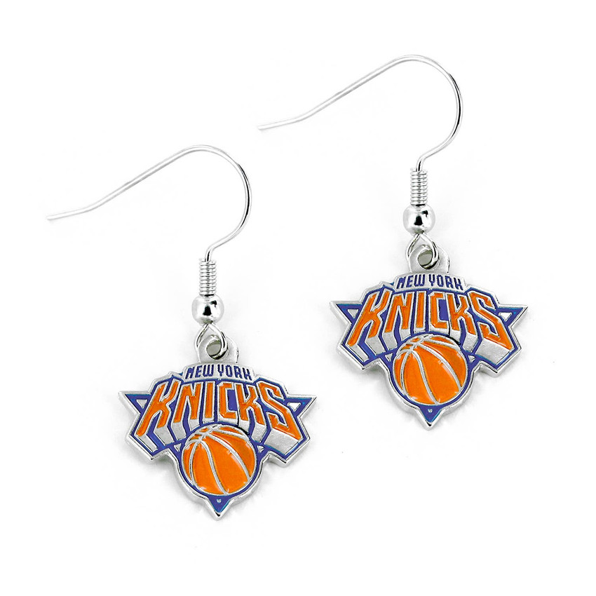 NBA New York Knicks Logo Dangle Earrings