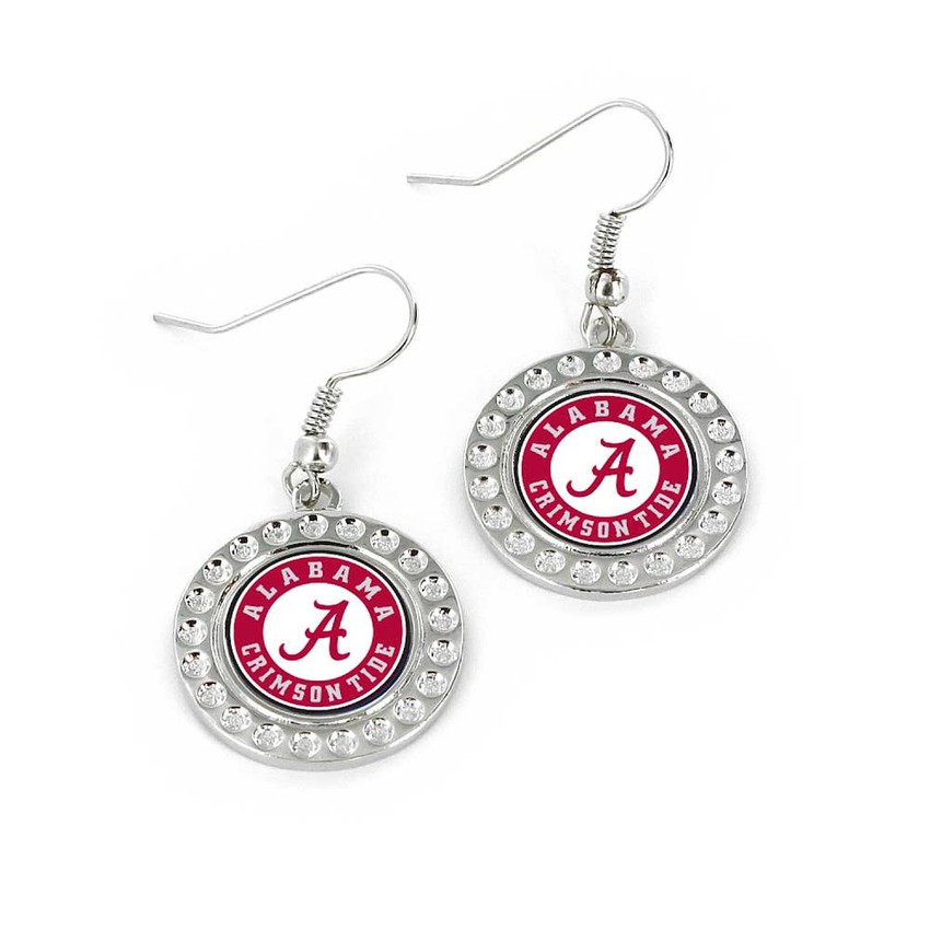 NCAA Alabama Crimson Tide Dimple Earrings