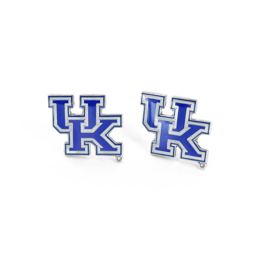 NCAA Kentucky Wildcats Logo Post Earrings