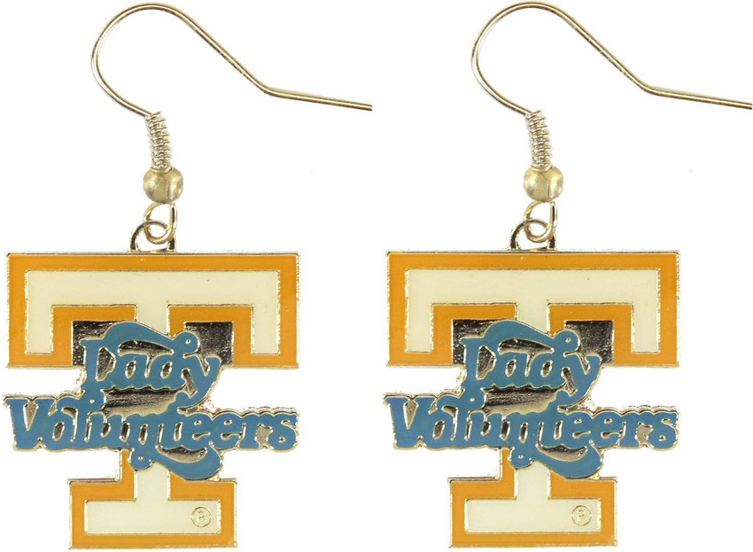 NCAA Tennessee Lady Volunteers Logo Dangle Earrings