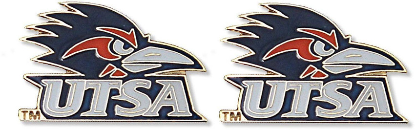 NCAA Texas San Antonio Roadrunners Logo Post Earrings