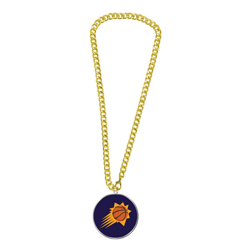 NBA Phoenix Suns Team Emblem Fan Chain Necklace