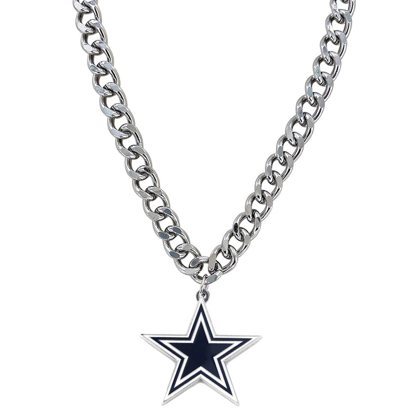 NFL Dallas Cowboys Heavyweight Team Logo Necklace