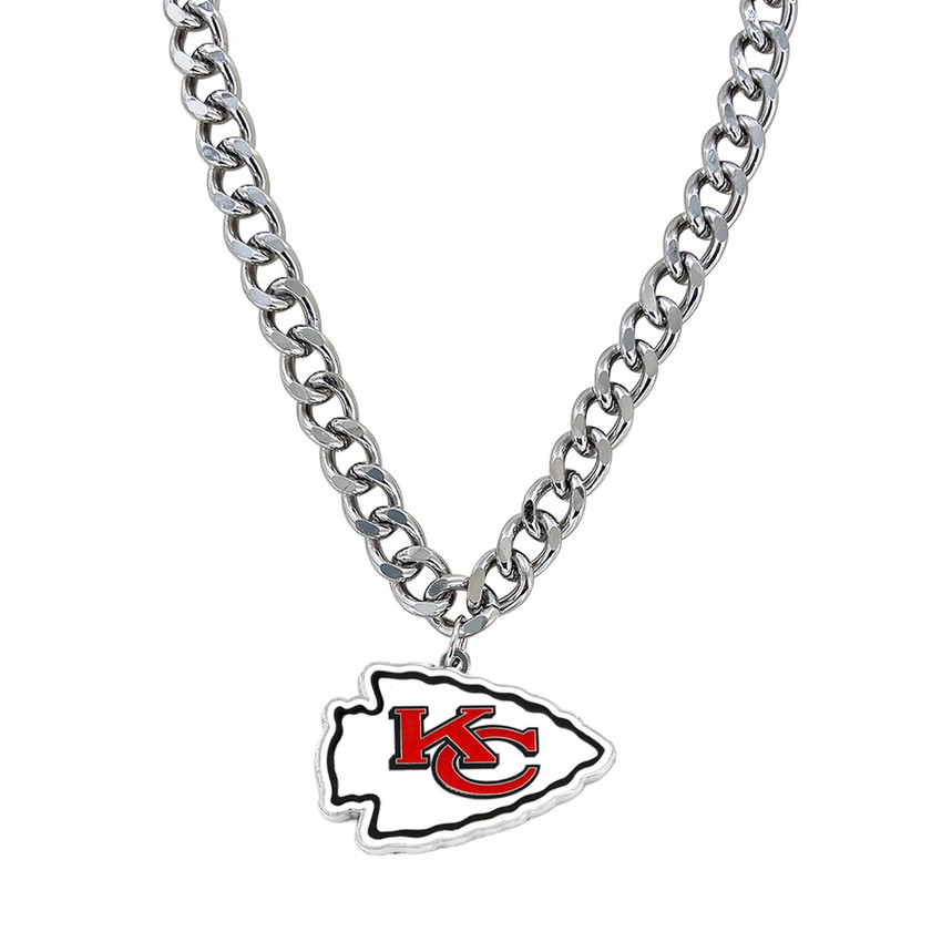 NFL Kansas City Chiefs Heavyweight Team Logo Necklace