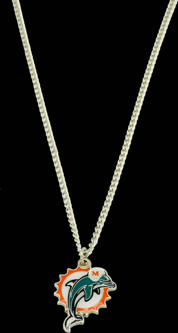 NFL Miami Dolphins Team Logo Pendant