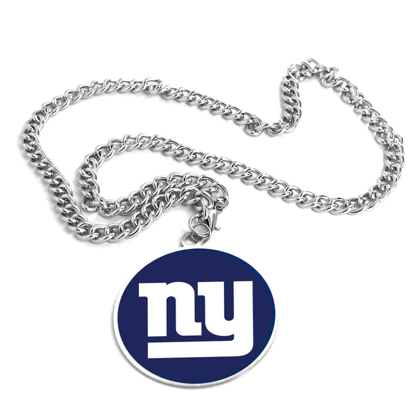 NFL New York Giants Team Emblem Fan Chain Necklace