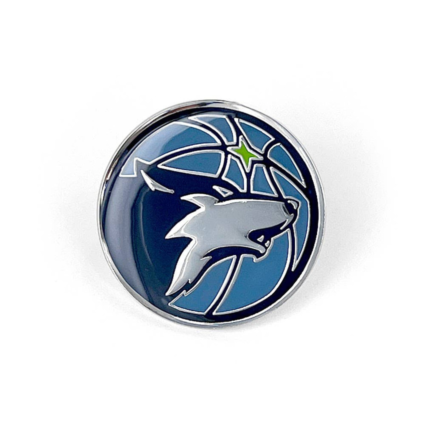 NBA Minnesota Timberwolves Logo Pin