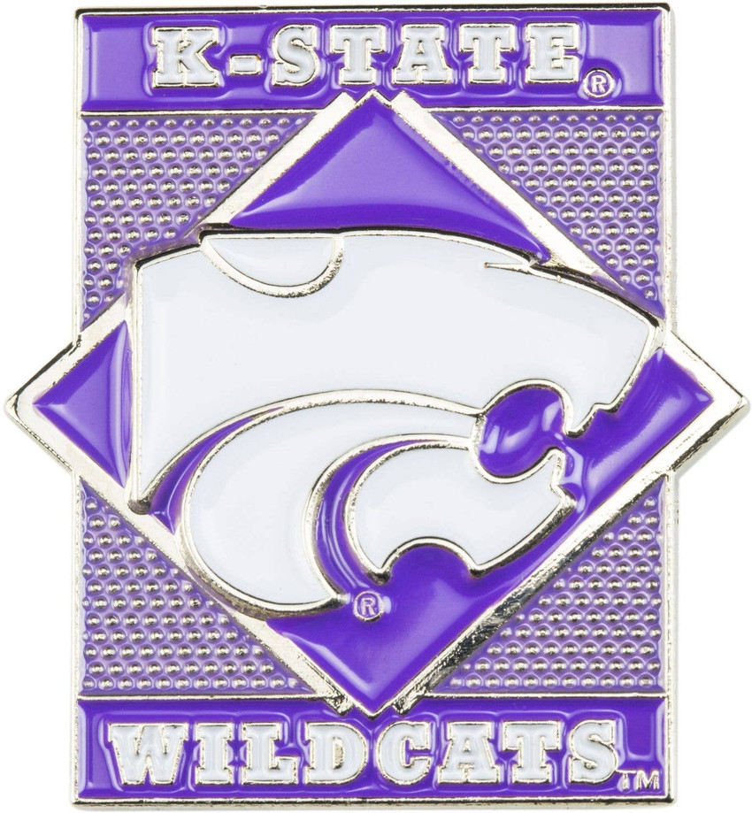 NCAA Kansas State Wildcats Diamond Pin