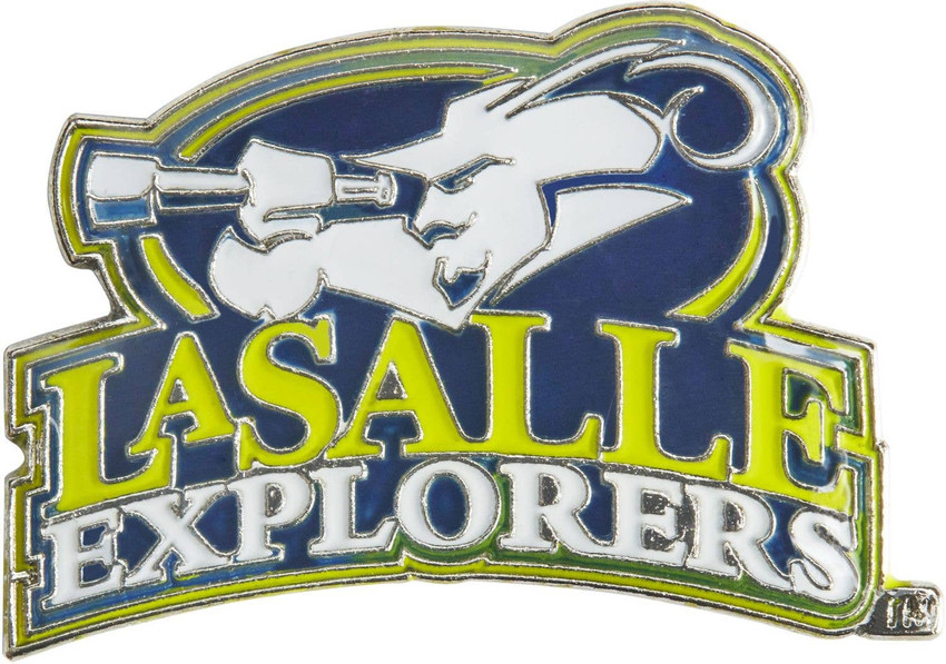 NCAA La Salle Explorers Team Logo Pin