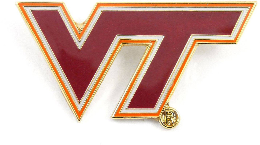 NCAA Virginia Tech Hokies Team Logo Pin