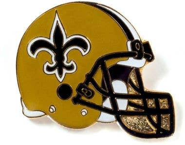 NFL New Orleans Saints Helmet Pin
