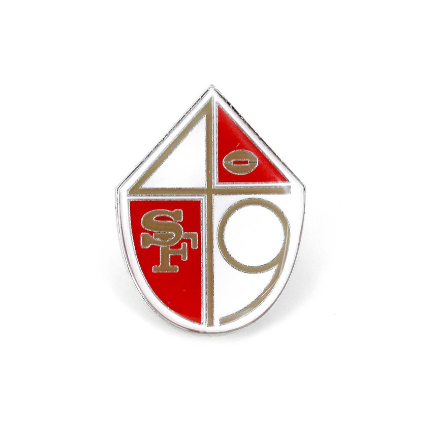 NFL San Francisco 49ers Throwback Logo Pin