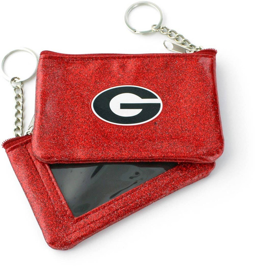 NCAA Georgia Bulldogs Sparkle Coin Purse