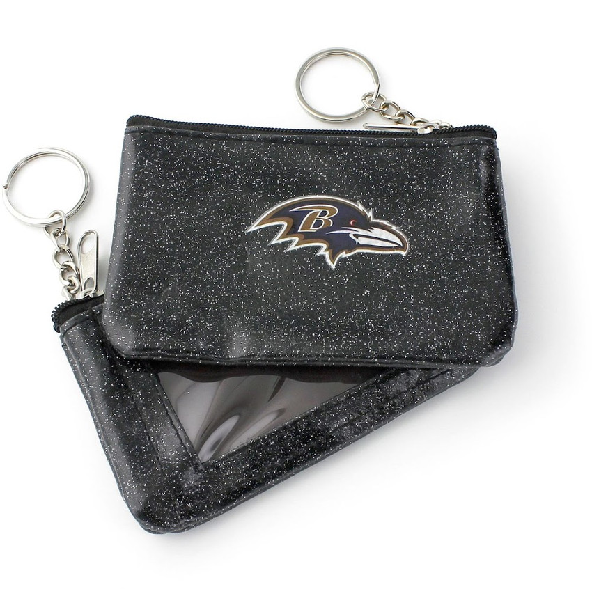 NFL Baltimore Ravens Sparkle Coin Purse