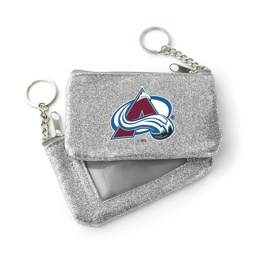 NHL Colorado Avalanche Sparkle Coin Purse