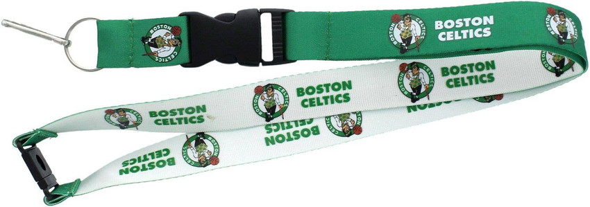 NBA Boston Celtics Reversible Lanyard Keychain ID Holder NBA Fan Accessory