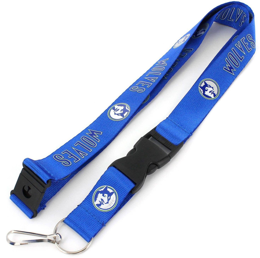NBA Minnesota Timberwolves Hardwood Classic Lanyard Keychain ID Holder NBA Fan Accessory