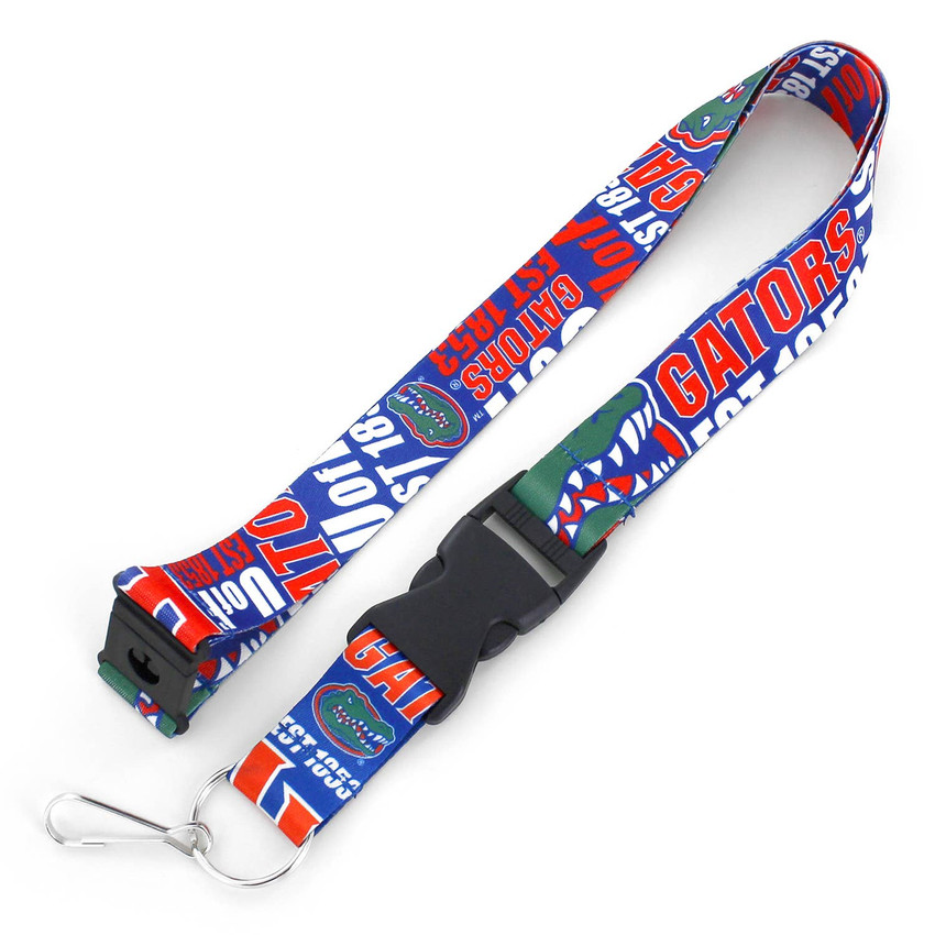 NCAA Florida Gators Dynamic Lanyard Keychain ID Holder NCAA Fan Accessory