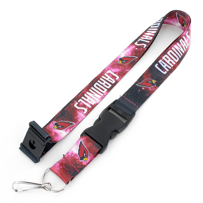 NFL Arizona Cardinals Galaxy Lanyard Keychain ID Holder NFL Fan Accessory