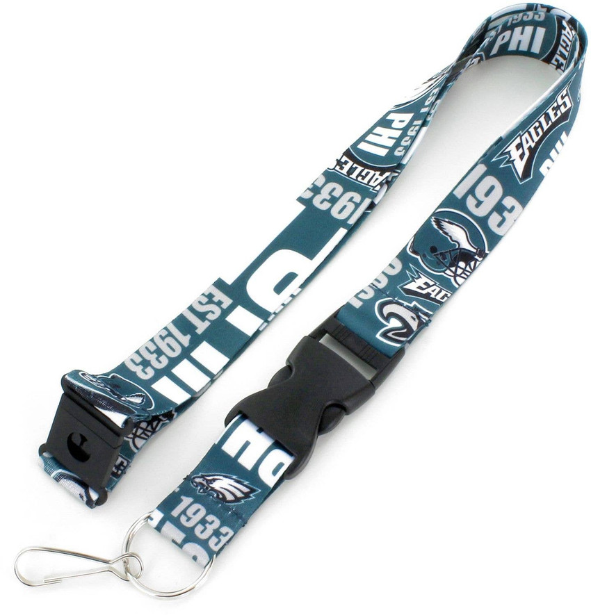 NFL Philadelphia Eagles Dynamic Lanyard Keychain ID Holder NFL Fan Accessory