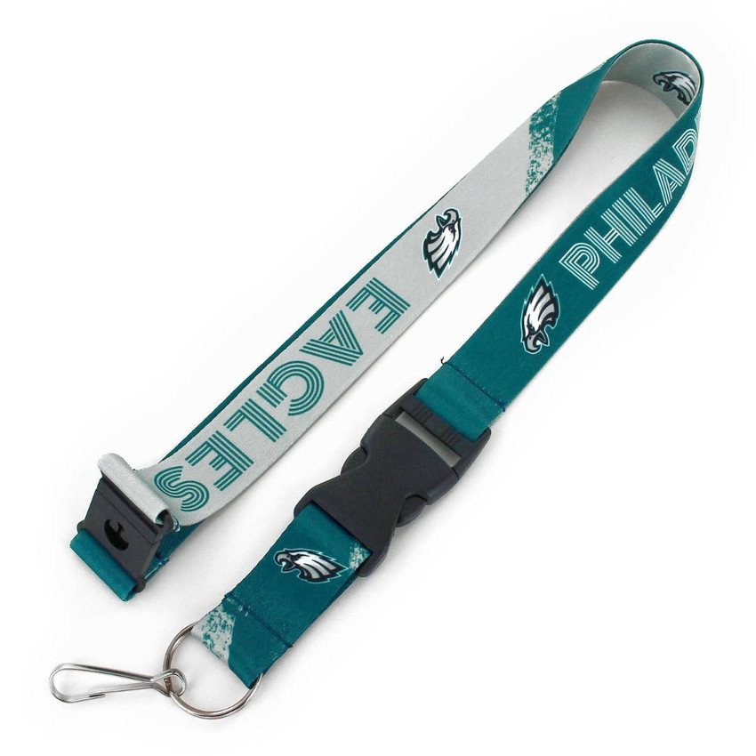 NFL Philadelphia Eagles Crossfade Lanyard Keychain ID Holder NFL Fan Accessory