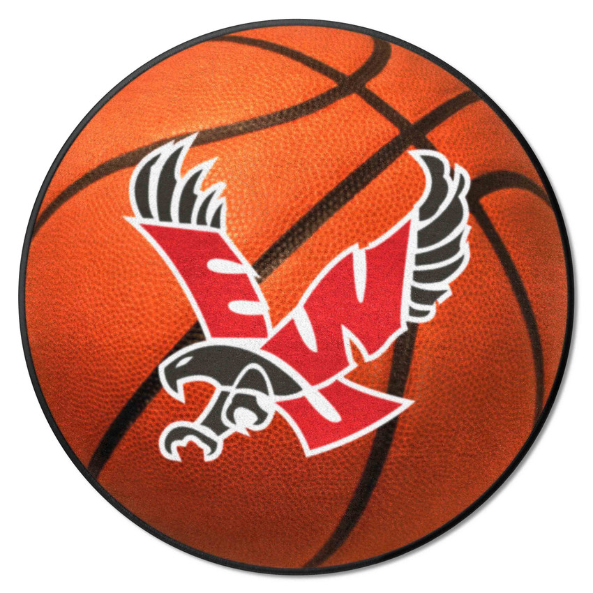 Eastern Washington Eagles Basketball Rug - 27in. Diameter