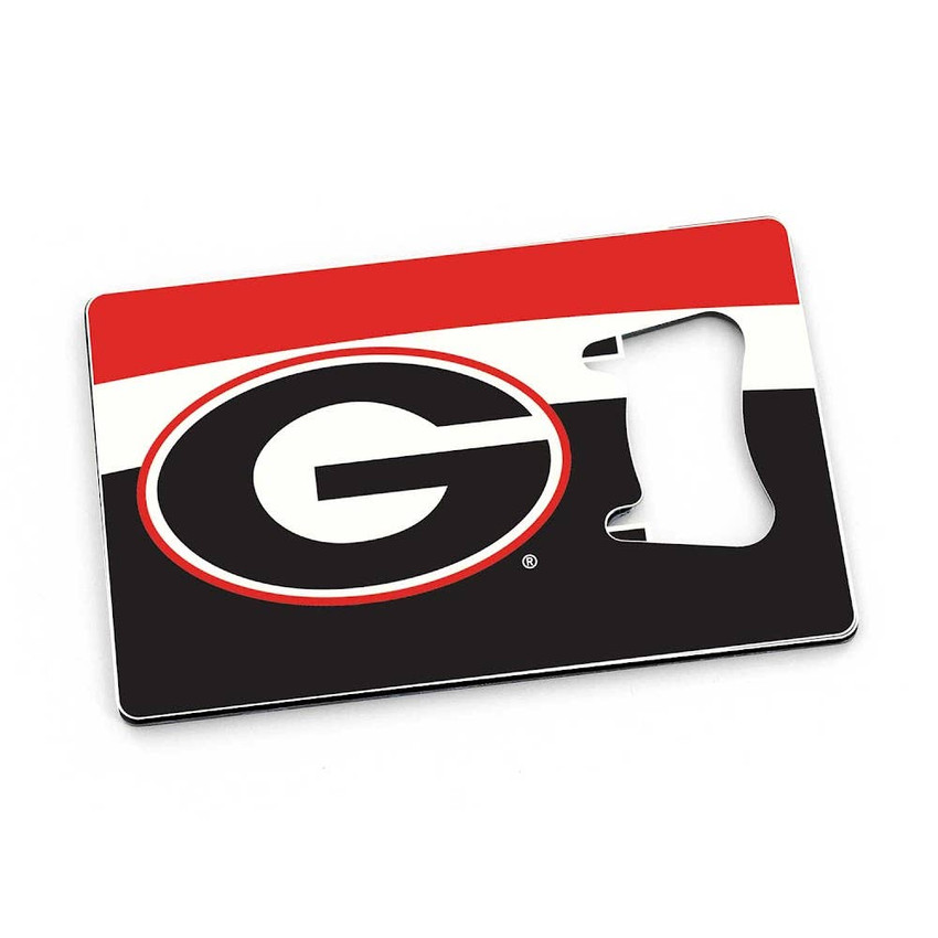 NCAA Georgia Bulldogs Credit Card Bottle Opener Magnet