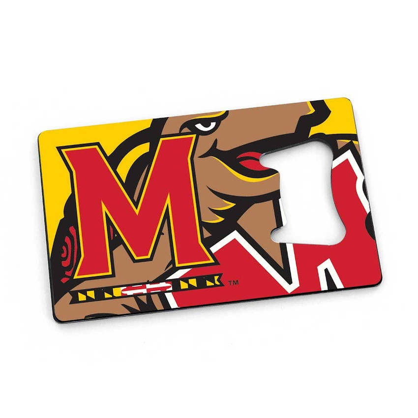 NCAA Maryland Terrapins Credit Card Bottle Opener Magnet