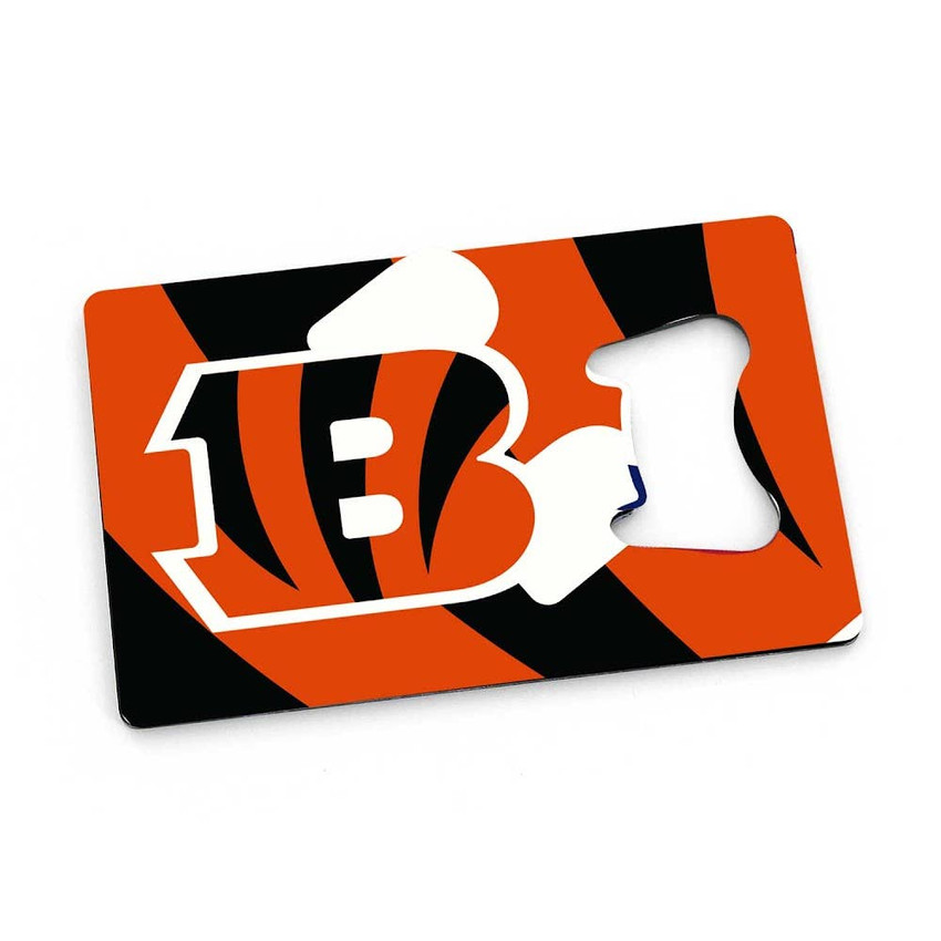 NFL Cincinnati Bengals Credit Card Bottle Opener Magnet