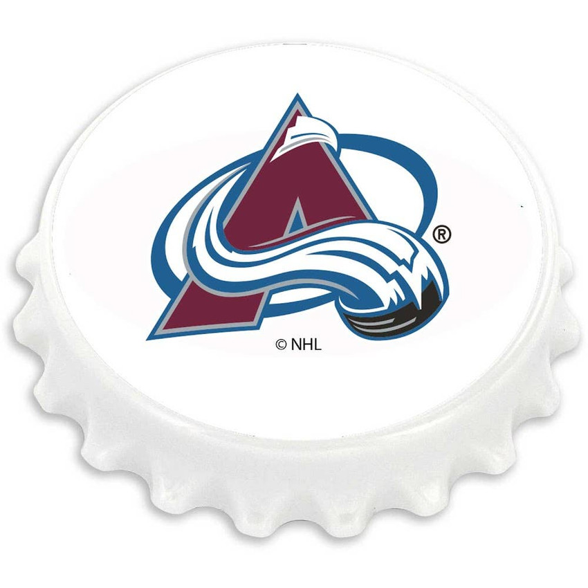 NHL Colorado Avalanche Bottle Cap Bottle Opener Magnet