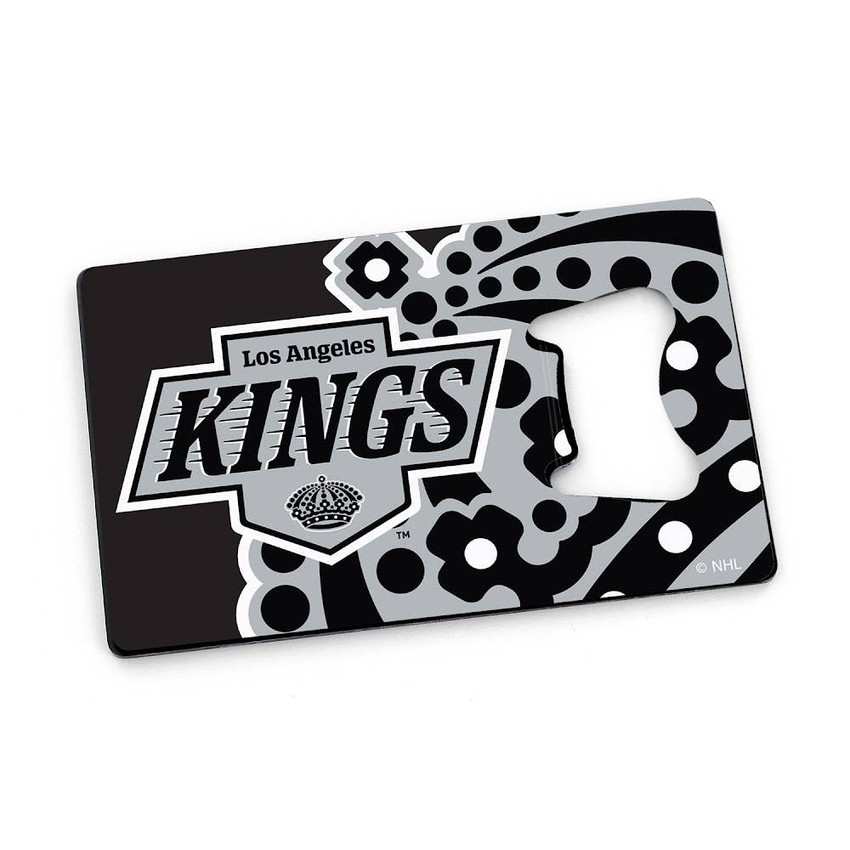 NHL Los Angeles Kings Credit Card Bottle Opener Magnet